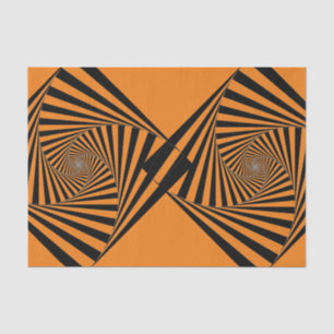 ORANJE Tissue Paper HALLOWEEN PSYCHEDELIC PATTERN Tissuepapier