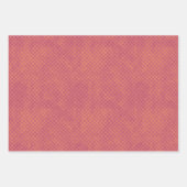 Oranje Tone Wrapping Paper Set van 3 Design (Voorkant 2)