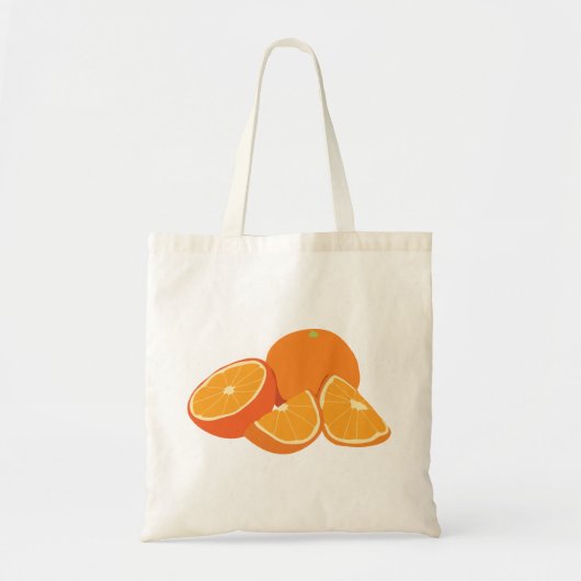 Oranje Tote Bag (Voorkant)