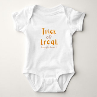 Oranje Trick or treat Halloween Romper