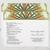 Oranje Tropisch Weddenschap (Voorkant / Achterkant)