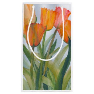 Oranje Tulip Gift Bag Klein Cadeauzakje