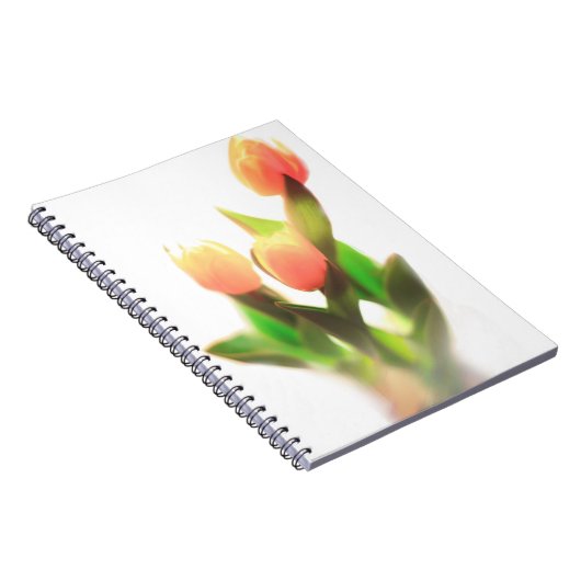 Oranje Tulpen Notitieboek (Rechterzijde)