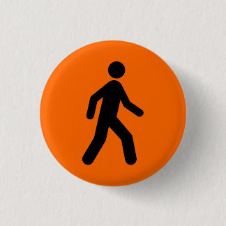 oranje u blij ronde button 3,2 cm