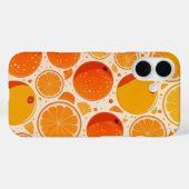Oranje Uitbarsting Case-Mate iPhone Case (Achterkant (horizontaal))