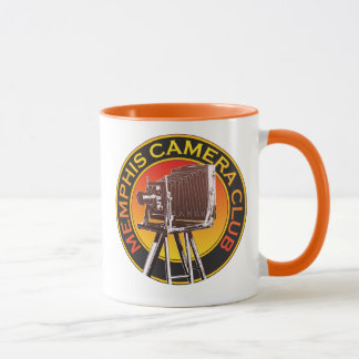 Oranje Uitzicht camera Logo 11 oz Ringer Mok