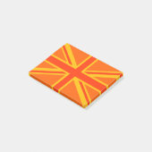 Oranje Unievaartuig Britse vlag Post-it® Notes (Schuin)