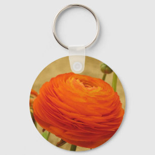 Oranje ventilator sleutelhanger