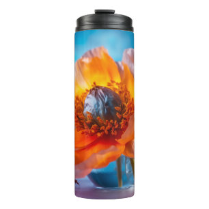 Oranje ventilator thermosbeker