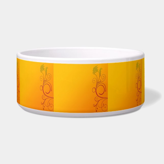 Oranje ventilator voerbakje (Voorkant)