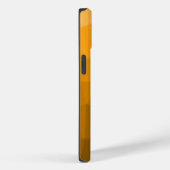 Oranje verloop geometrisch mesh patroon Case-Mate iPhone case (Achterkant / Rechts)