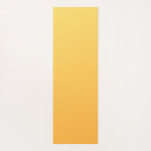 Oranje verloop Kleur  Yogamat (Achterkant)