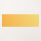Oranje verloop Kleur  Yogamat (Voorkant (horizontaal))