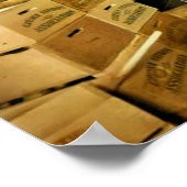 Oranje Verpakking Huis Waarschijnlijk Covina Calif Poster (Hoek)