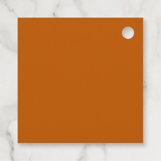 Oranje Veterinaire School Custom Graduation Party Bedankjes Labels (Achterkant)