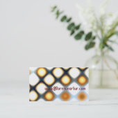 Oranje Visitekaartje (Staand voorkant)