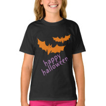 Oranje vleermuizen, Paarse Happy Halloween geperso