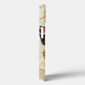 Oranje vlinder Case-Mate iPhone Case (Achterkant / Rechts)