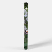 Oranje vlinder en witte bloesems Case-Mate iPhone case (Achterkant / Rechts)