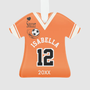 Oranje Voetbal Ornament