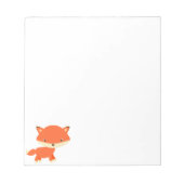 Oranje vos notitieblok (Voorkant)