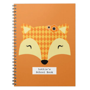 oranje vos school notitieboek journaal