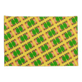 Oranje vrachtwagen kussensloop (Achterkant-Rechts)