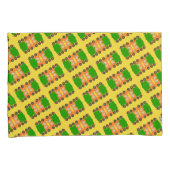 Oranje vrachtwagen kussensloop (Voorkant-Rechts)