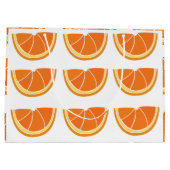 Oranje vruchtensap groot cadeauzakje (Achterkant)