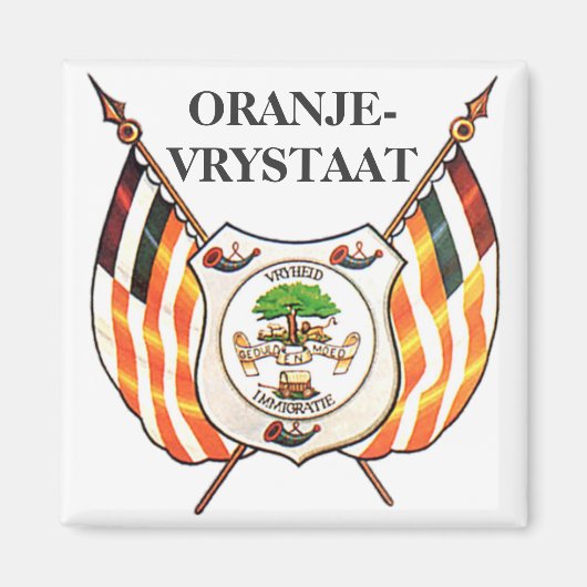 Oranje-Vrystaat Magneet (Voorkant)