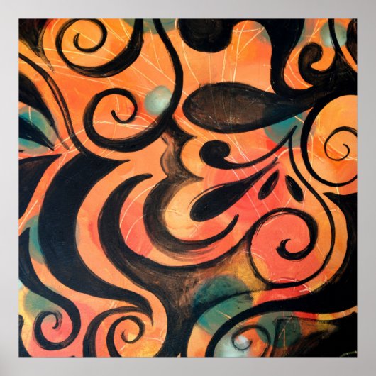 Oranje waanzin poster (Voorkant)