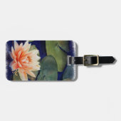 ORANJE WATER LILY PERSONALIZED BAGAGELABEL (Voorkant horizontaal)