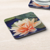 ORANJE WATERLELIE ONDERLEGGERS BIER ONDERZETTER (Linkerzijde)