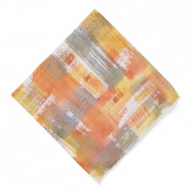 Oranje Waterverf Abstract