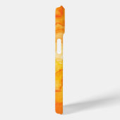 Oranje Waterverf Case-Mate iPhone Case (Achterkant / Rechts)