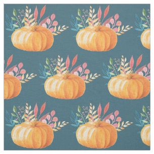 Oranje Waterverf — Herfst — verraad Stof