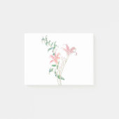  oranje waterverf overdag post-it® notes (Voorkant)