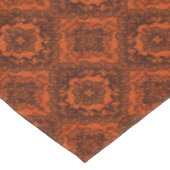 Oranje werveltablet verbrand tafelkleed (Gekanteld)