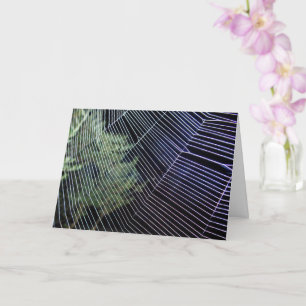 Oranje Wheelweaving Spinnenweb Kaart