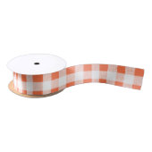 Oranje White Gingham Pattern Lint (Spoel)