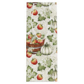 ORANJE WITTE HERFST AUTUMN PUMPKINS WIJN CADEAUTAS (Achterkant)