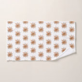 ORANJE WITTE STROOM MET BEDROOM TOWEL SET BAD HANDDOEK (Handdoek)