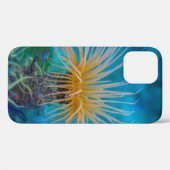 Oranje Zee Anemone Aquatic Ocean Life Case-Mate iPhone Case (Achterkant (horizontaal))