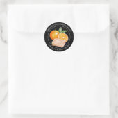 Oranje zeep label (Tas)