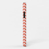 Oranje Zig Zag Chevrons Pattern Case-Mate iPhone Case (Achterkant/rechts)