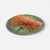 Oranje Zinnia Jubileum Bord (Gekanteld)