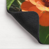 Oranje Zinnia Mousepad Muismat (Hoek)