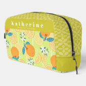 Oranje zomergroen toilettasje (Rechterhoek)