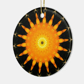 Oranje zon Ornament (Links)
