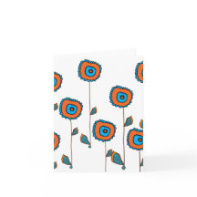 Oranje Zonnebloem II door Cynthia Turner Designs